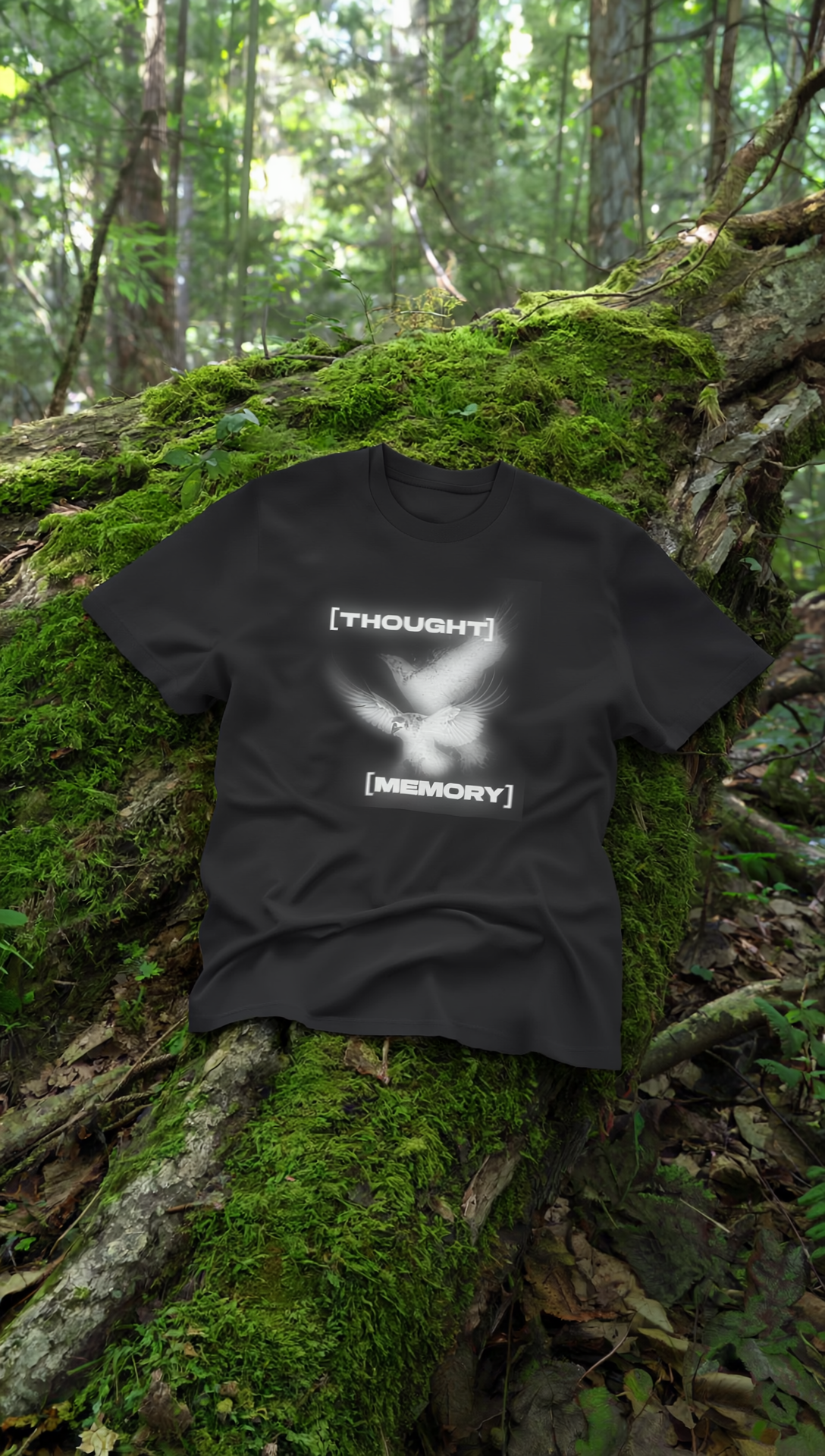 THOUGHT & MEMORY WHITE | VVH Oversized