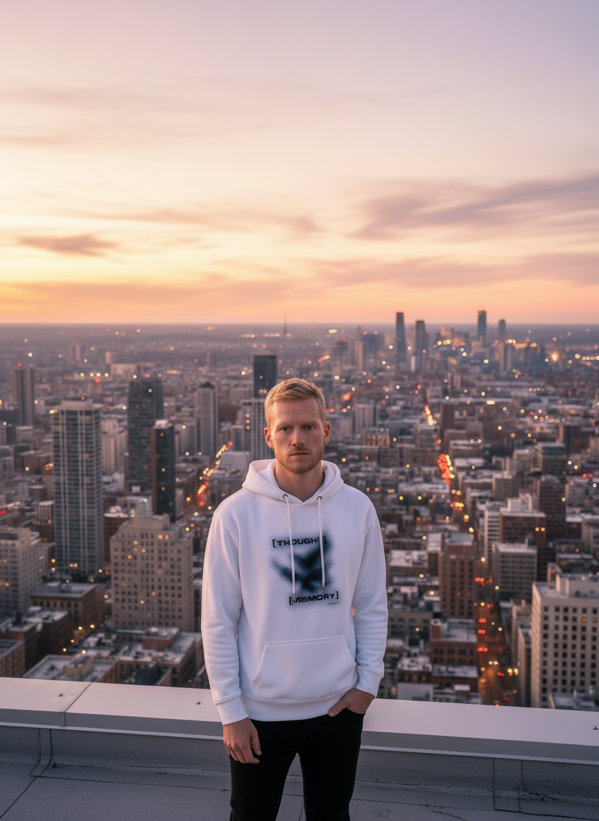 THOUGHT & MEMORY BLACK | VVH Hoodie