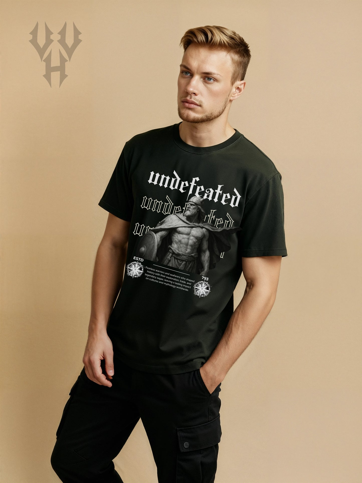 UNDEFEATED  | VVH Oversized - Streetwear Oversized T-Shirt