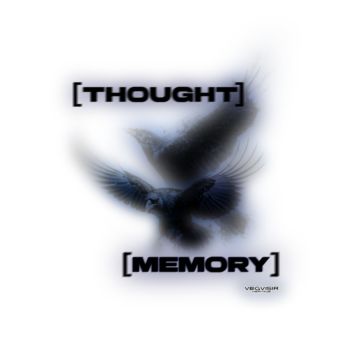 THOUGHT & MEMORY BLACK | VVH Hoodie