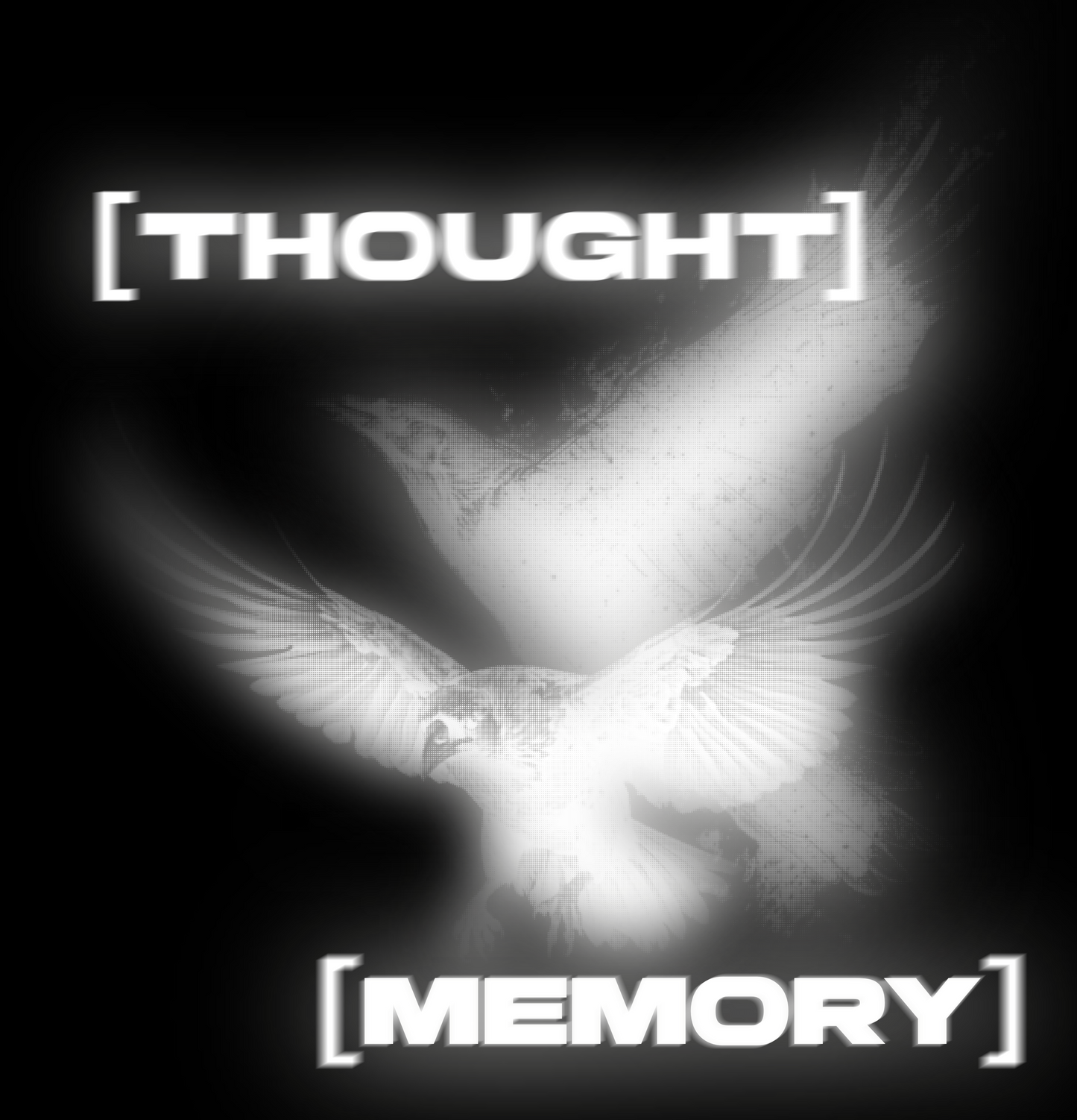 THOUGHT & MEMORY WHITE | VVH Hoodie