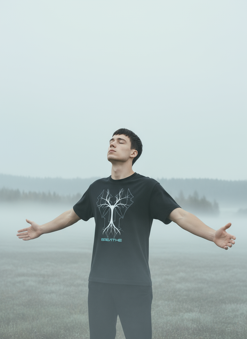 BREATHE  | VVH Oversized - Streetwear Oversized T-Shirt