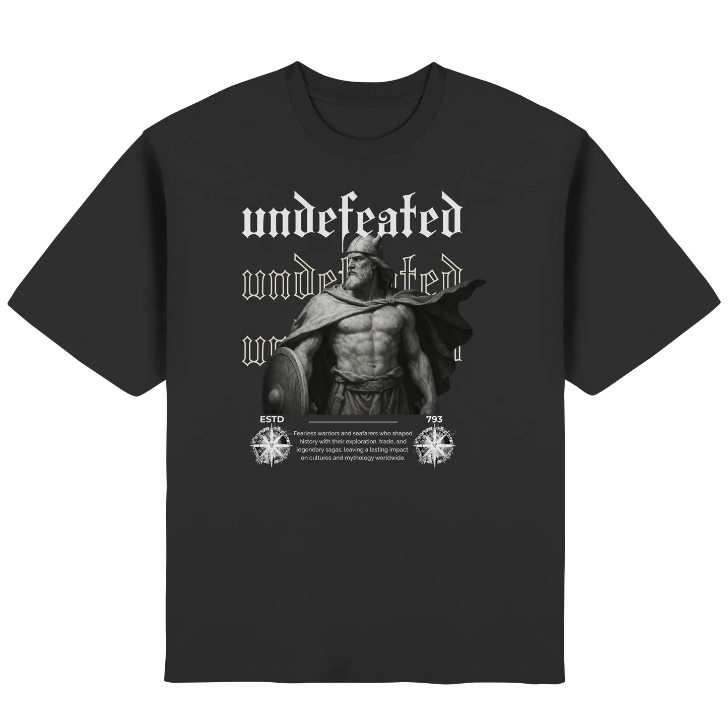 UNDEFEATED  | VVH Oversized - Streetwear Oversized T-Shirt